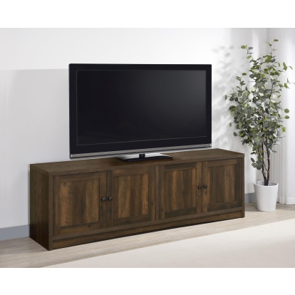 Coaster Laughlin Transitional Dark Pine 78" Tv Stand Model 724123