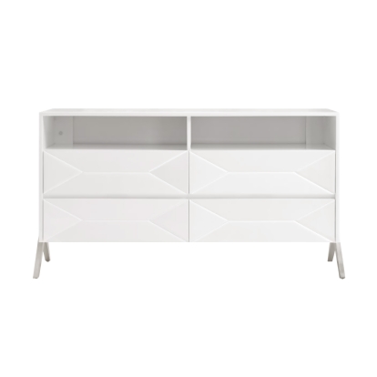Modrest Candid Modern White Dresser White Dresser 72984 VGVCJ1109-D