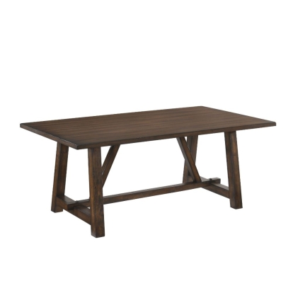 ACME Kaelyn Dark Oak Dining Table Model 73030