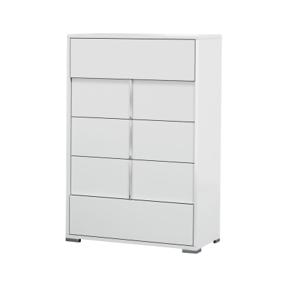 Modrest Nicla Italian Modern White Chest White Chest 73080 VGACNICLA-CHEST