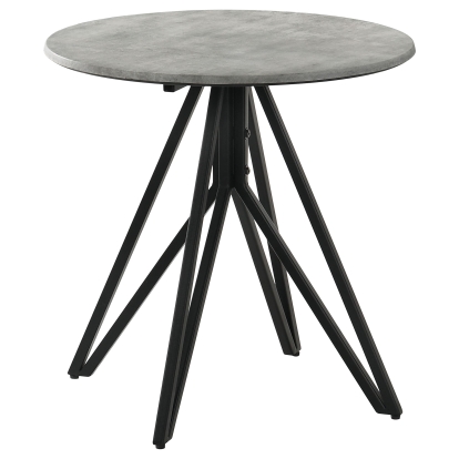 Coaster Hadi Rustic Cement End Table Model 736177
