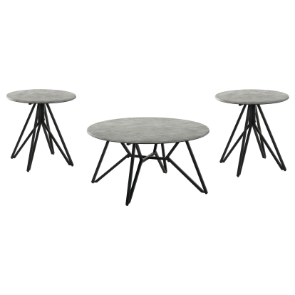 Coaster Hadi Rustic Cement Coffee Table Model 736178-S3