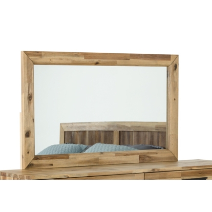 Modrest Sala Modern Light Wood Mirror  Walnut Mirror 73631 VGWHSALA-MR
