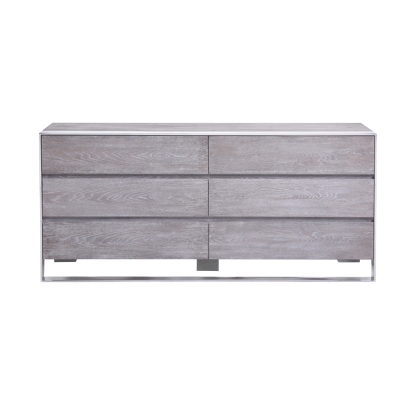 Modrest Arlene Modern Grey Elm Dresser Grey Dresser 73954 VGVCJ006-D