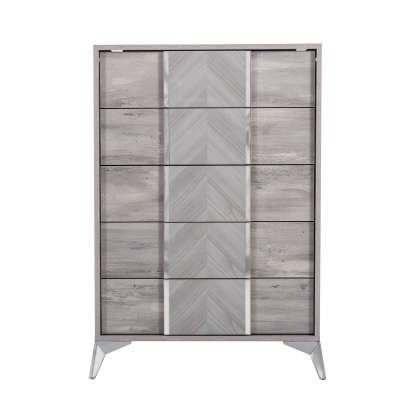 Nova Domus Alexa Italian Modern Grey Chest Grey Chest 74189 VGACALEXA-CHEST