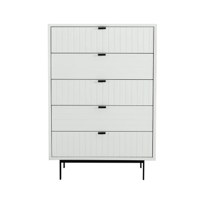 Nova Domus Valencia Contemporary White Chest White Chest 74876 VGMABR-76-CHEST