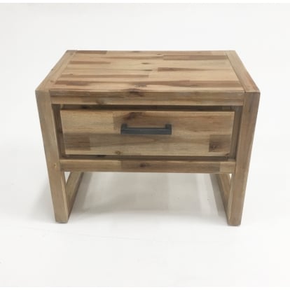 LA Furniture Mandy Modern Nutmeg Acacia Console & End Table Set VGWHMANDY-NUT Contemporary Style by Vig Furnitrue Number 75589 Catch Home Goods