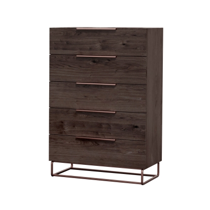 Nova Domus Benzon Modern Dark Rovere Chest Brown Chest 75882 VGACBENZON-CHEST
