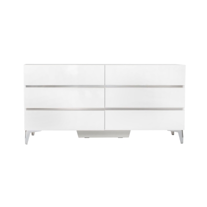 Nova Domus Angela Italian Modern White Dresser White Dresser 75995 VGACANGELA-DRS