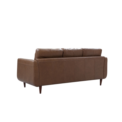 Divani Casa Lyman Modern Brown Sofa Brown Sofa 76125 VGEV6412A-S
