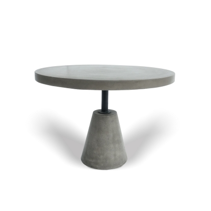 Modrest Lenado Modern Grey Concrete End Table Grey End Table 76242 VGGR614450