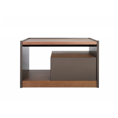 Modrest Tara Modern Walnut Nightstand Walnut Nightstand 76248 VGBB-RU-DW70-WAL