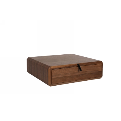 Modrest Maceo Modern Nightstand Drawer Box Walnut Nightstand 76253 VGBB-DW150-WAL