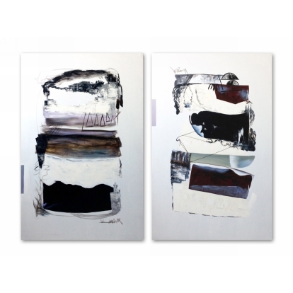 Modrest VIG19017 Multi Panel Canvas Oil Painting Multi-Toned Painting 76413 VGSHD-VIG19017