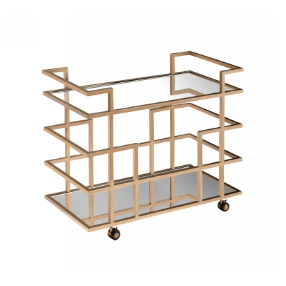 Modrest Caleb Rose Gold Wine Rack Other Barware 76511 VGHB01W-RS