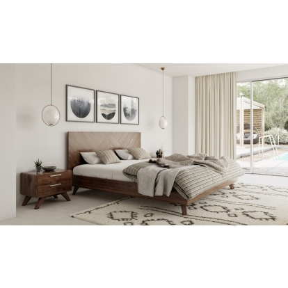 Nova Domus Soren Modern Walnut Bed Walnut Bed 76731|76732|77602 VGMABR-89