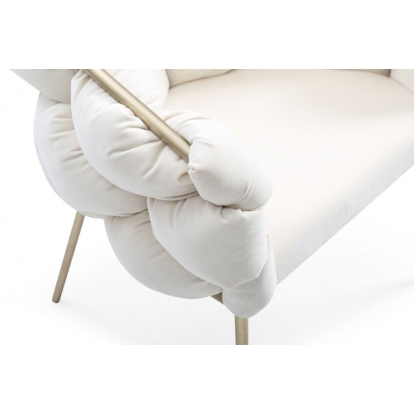 LA Furniture Debra Modern Off-White Fabric Dining Chair VGVCB202-WHT Contemporary Style by Vig Furnitrue Number 76770 Catch Home Goods