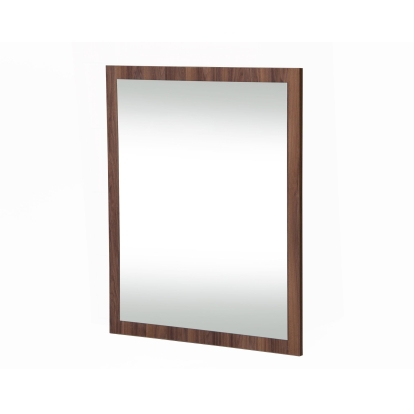 Nova Domus Asus Italian Modern Walnut Mirror Walnut Mirror 77009 VGACASUS-MIR-WAL