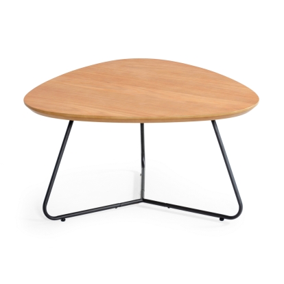 Modrest Eudora Industrial Oak Coffee Table Oak Coffee Table 77105 VGEDTR374403