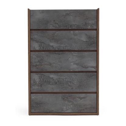 Nova Domus Rado Modern Walnut & Stucco Chest Walnut Chest 77240 VGACRADO-CHEST