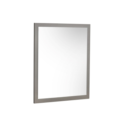 Nova Domus Lucia Italian Modern Elm and Matte Grey Mirror Grey Mirror 77316 VGACLUCIA-MIR-GRY