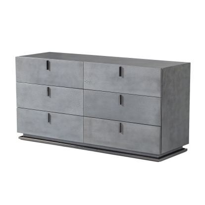 Modrest Buckley Modern Grey Crackle Dresser Grey Dresser 77429 VGVCJ2003-DRS
