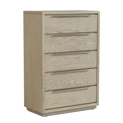 LA Furniture Samson Contemporary Grey and Silver Chest VGLBHAMI-CH82-01 Contemporary Style by Vig Furnitrue Number 77526 Catch Home Goods
