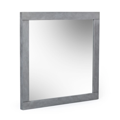Modrest Buckley Modern Grey Crackle Mirror Grey Mirror 77573 VGVCJ2003-MIR