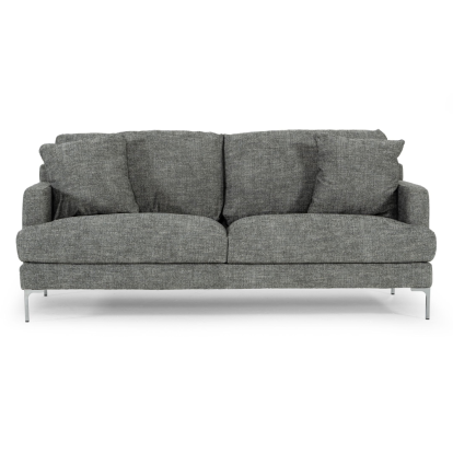 LA Furniture Janina Modern Dark Grey Fabric Sofa VGKKKF1032-DRKGRY-3 Contemporary Style by Vig Furnitrue Number 77736 Catch Home Goods