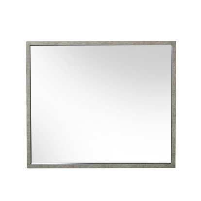 Nova Domus Boston Modern Faux Concrete Mirror Brown Mirror 77854 VGANBOSTON-MIR