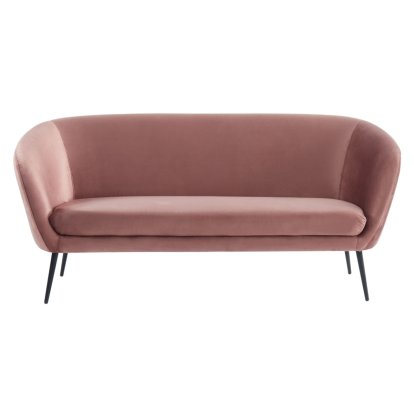 LA Furniture Koeing Modern Coral Fabric Sofa VGHCJYM2008-CRL Contemporary Style by Vig Furnitrue Number 77898 Catch Home Goods