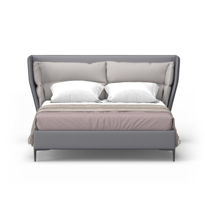 Modrest Jolene Modern Grey Bedroom Set Grey Bedroom Set 82108 VGBBMA2013-SET