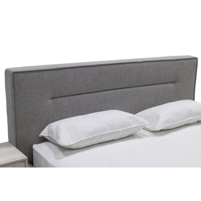 Nova Domus Juliana Italian Modern Grey Upholstered Bed Grey Bed 78630|78404 VGACJULIANA-GRY-BED