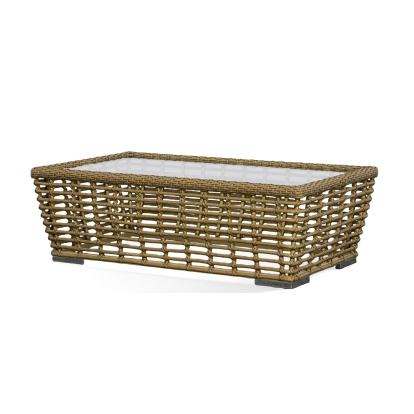 Renava Ko Tao Outdoor Wicker Coffee Table Beige Outdoor Table 79252 VGATRASF-054-COF