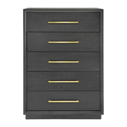 Modrest Manhattan- Contemporary Grey and Gold Chest Gray/Grey Chest 79773 VGMA-BR-127-CH