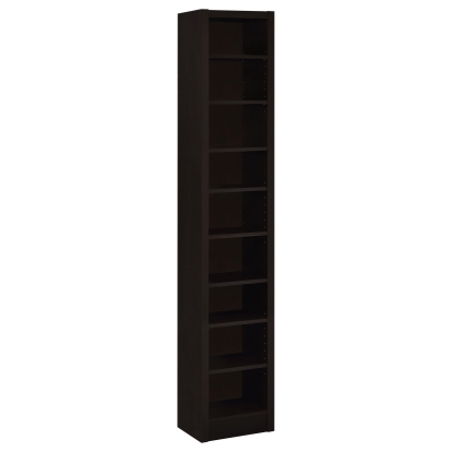 Coaster Eliam Transitional Cappuccino Bookcase Model 800285