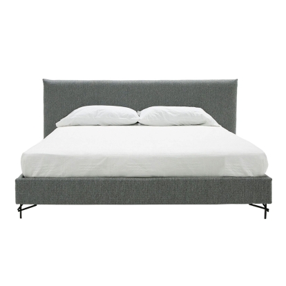 Nova Domus Aria Italian Modern Grey Fabric Bed Gray/Grey Bed 80035|79611 VGAC-ARIA-BED