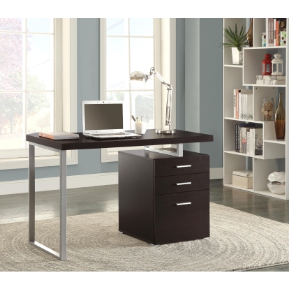 Coaster Brennan Contemporary Cappuccino Computer Desk Model 800519