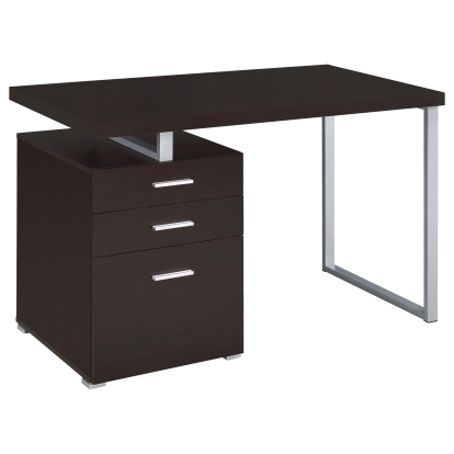 Coaster Brennan Contemporary Cappuccino Computer Desk Model 800519