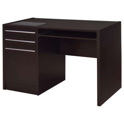 Coaster Halston Contemporary Cappuccino Computer Desk Model 800702