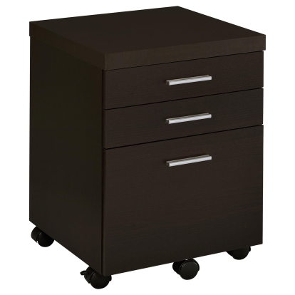 Coaster Skylar Transitional Cappuccino File Cabinet Model 800894