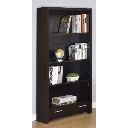 Coaster Skylar Transitional Cappuccino Bookcase Model 800905