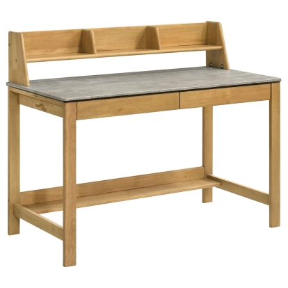 Coaster Besler Transitional Cement Writing Desk Model 801075