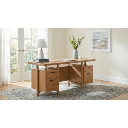 Coaster Roldan Transitional Writing Desk Model 801115