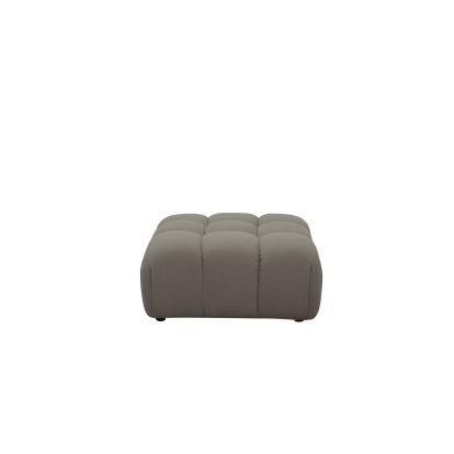 Divani Casa Juniper Modern Grey Fabric Ottoman Grey Ottoman 80240 VGEV2888-OTT-GRY