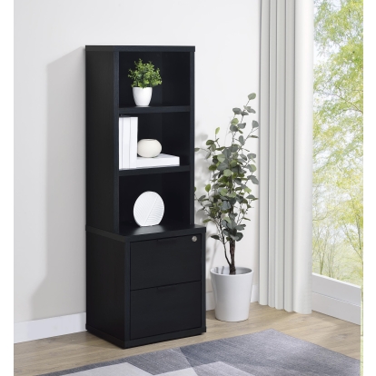 Coaster Westpark Transitional Black Bookcase Model 802703