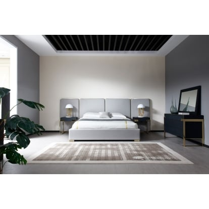 LA Furniture Rothsay Modern Wenge + Gold Dresser VGVC-J096A-D Contemporary Style by Vig Furnitrue Number 80480 Catch Home Goods
