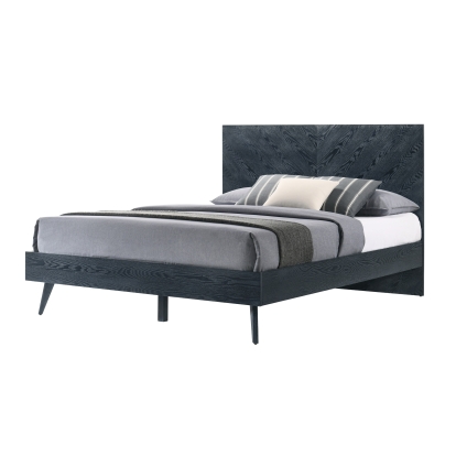 Modrest Diana Modern Grey Ash Bed Gray Bed 80512|80511 VGMABR-132-BED