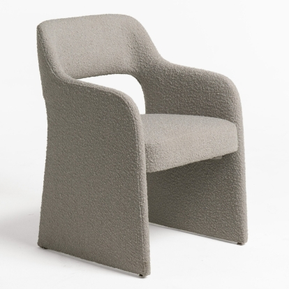 LA Furniture Bishop Modern Grey Fabric Dining Chair VGOD-DY-22076-GRY Contemporary Style by Vig Furnitrue Number 81053 Catch Home Goods