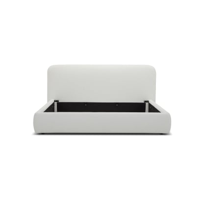 LA Furniture Eastern King Liam Modern Ivory Fabric Upholstered Bed VGKK-KF.B2007-IVY-EK Contemporary Style by Vig Furnitrue Number 81156|81156A Catch Home Goods